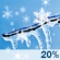 Wintry Mix. Chance for Measurable Precipitation 20%